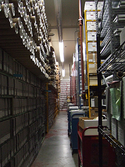 Storage of the National Archives at Seattle