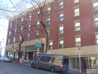 [Image 1] The Panama Hotel, a symbol of Japan Town in Seattle (photo by the author on March 30, 2016)