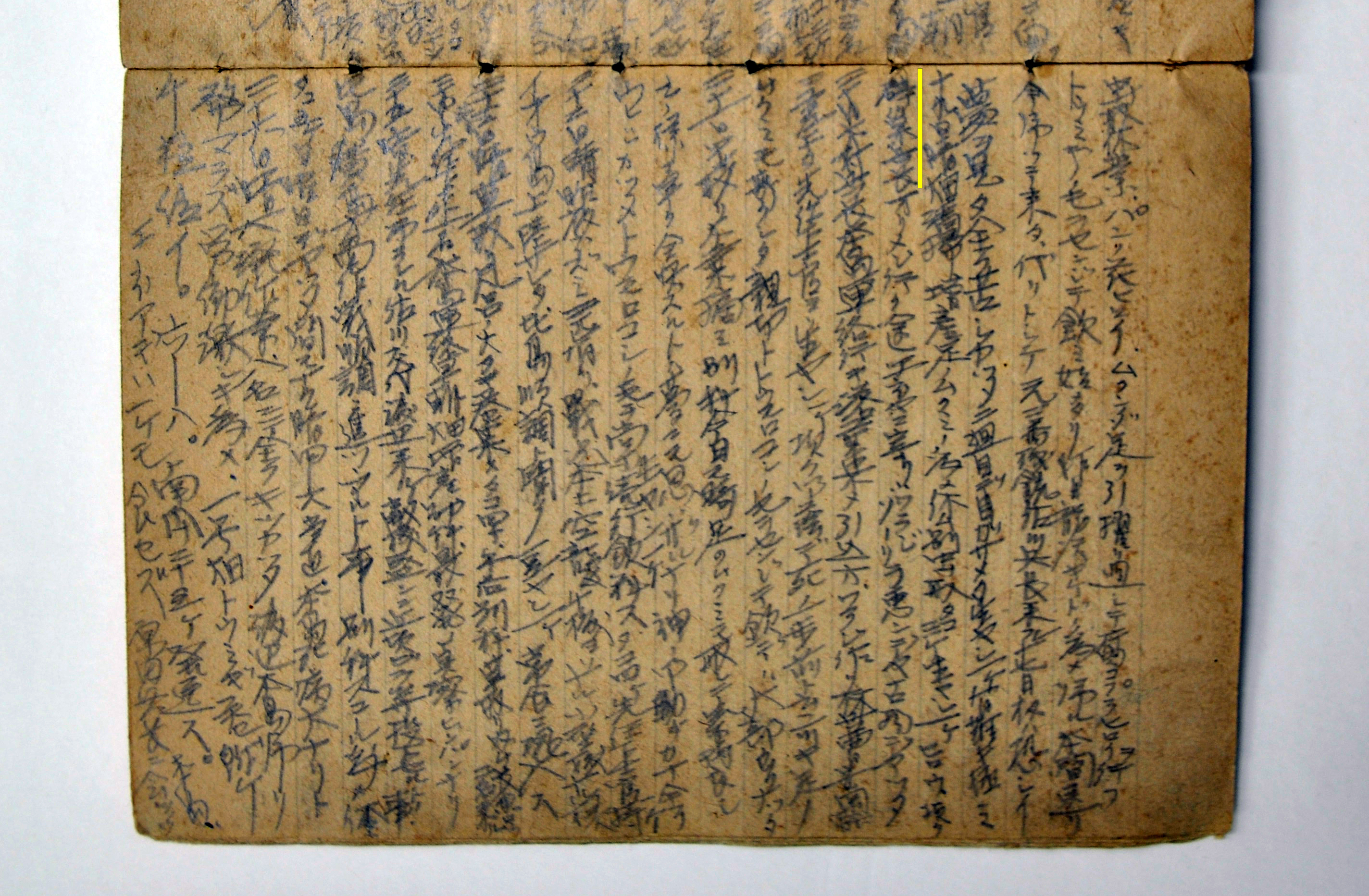 The original copies of Satō Tomigorō’s diary