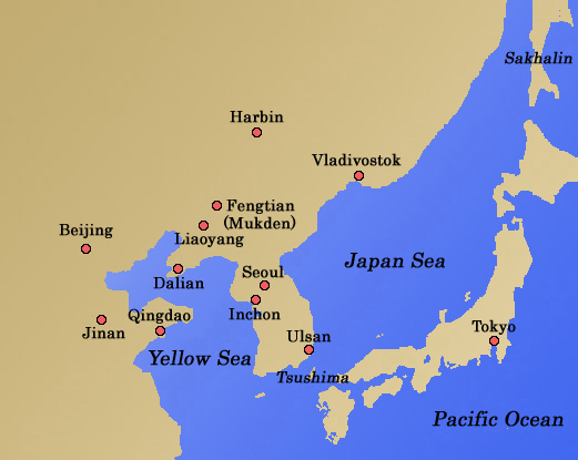 Outbreak Of The Russo Japanese War Historical Atlas Of Northern