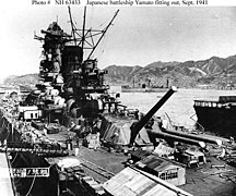 (2) 艤装中の戦艦大和（1941年9月）