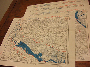 地図室で保管されている外邦図