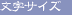 文字サイズ